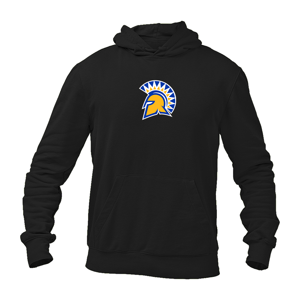 Men's San Jose State Spartans Logo Gildan  Heavy Blend Hooded Sweatshirt