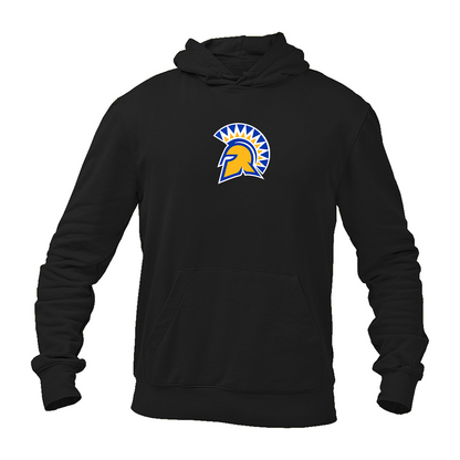 Men's San Jose State Spartans Logo Gildan  Heavy Blend Hooded Sweatshirt