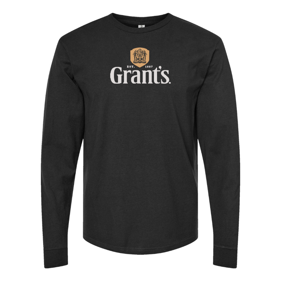 Youth Grants Logo Cotton Long Sleeve T-Shirt
