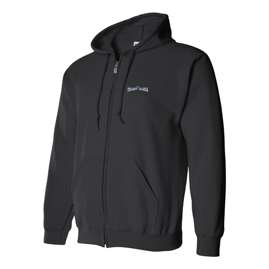 Men's The Moody Blues Logo Zipper Hoodie