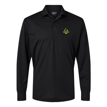 Men's Clarkson Golden Knights Paragon Prescott Long Sleeve Polo
