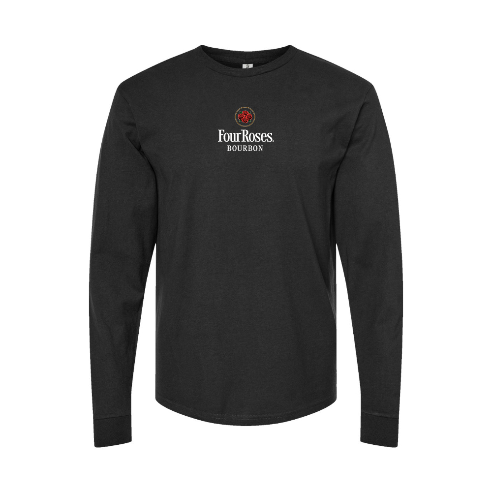 Men's Four Roses Logo Long Sleeve T-Shirt
