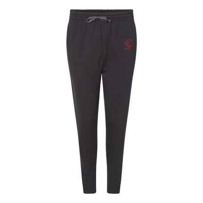 Men's Santa Clara Broncos Logo JERZEES Nublend Joggers