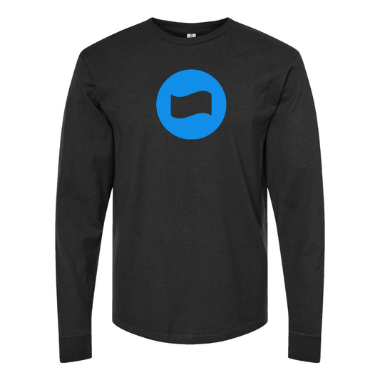 Men's Dana  Logo Cotton Long Sleeve T-Shirt