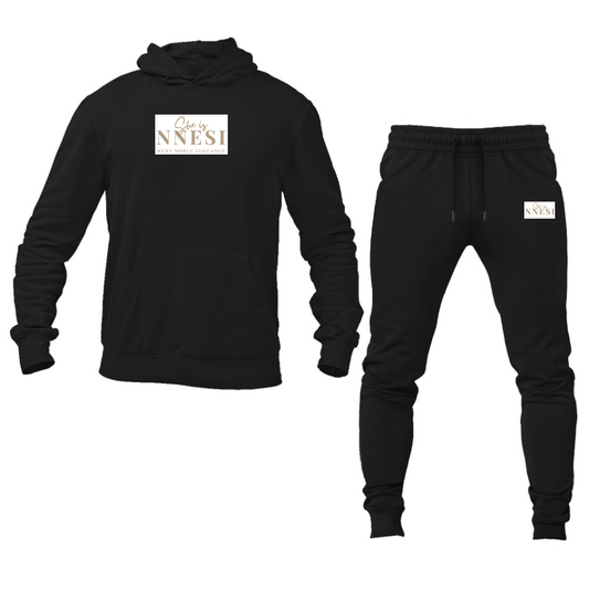 Men's Nnesi Logo Hoodie Joggers Set