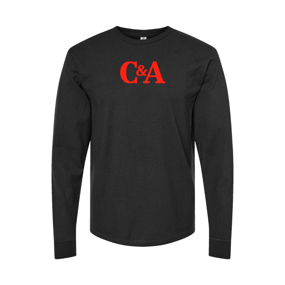 Youth CA Logo Cotton Long Sleeve T-Shirt