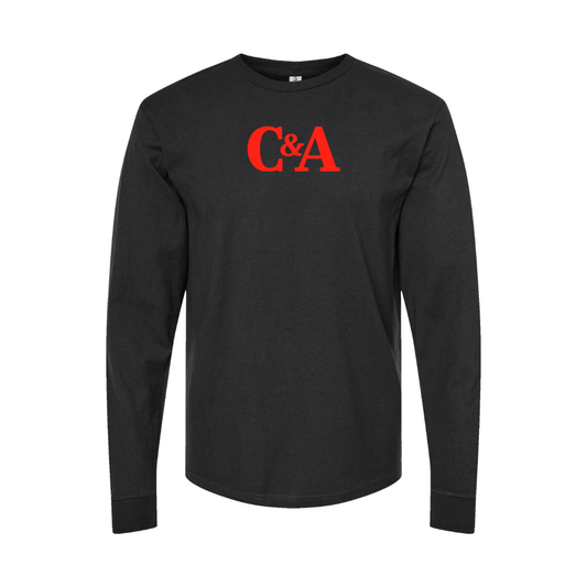 Youth CA Logo Cotton Long Sleeve T-Shirt