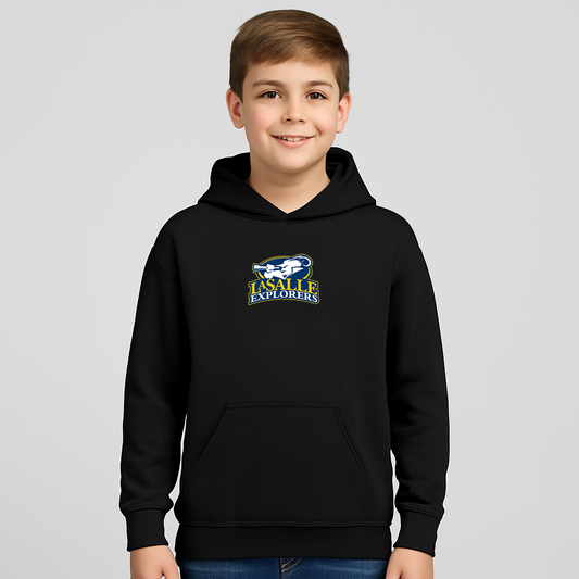 Youth La Salle Explorers Logo Pullover Hoodie