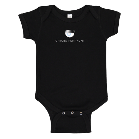 Chiara Ferragni Collection Logo Baby Onesie Romper