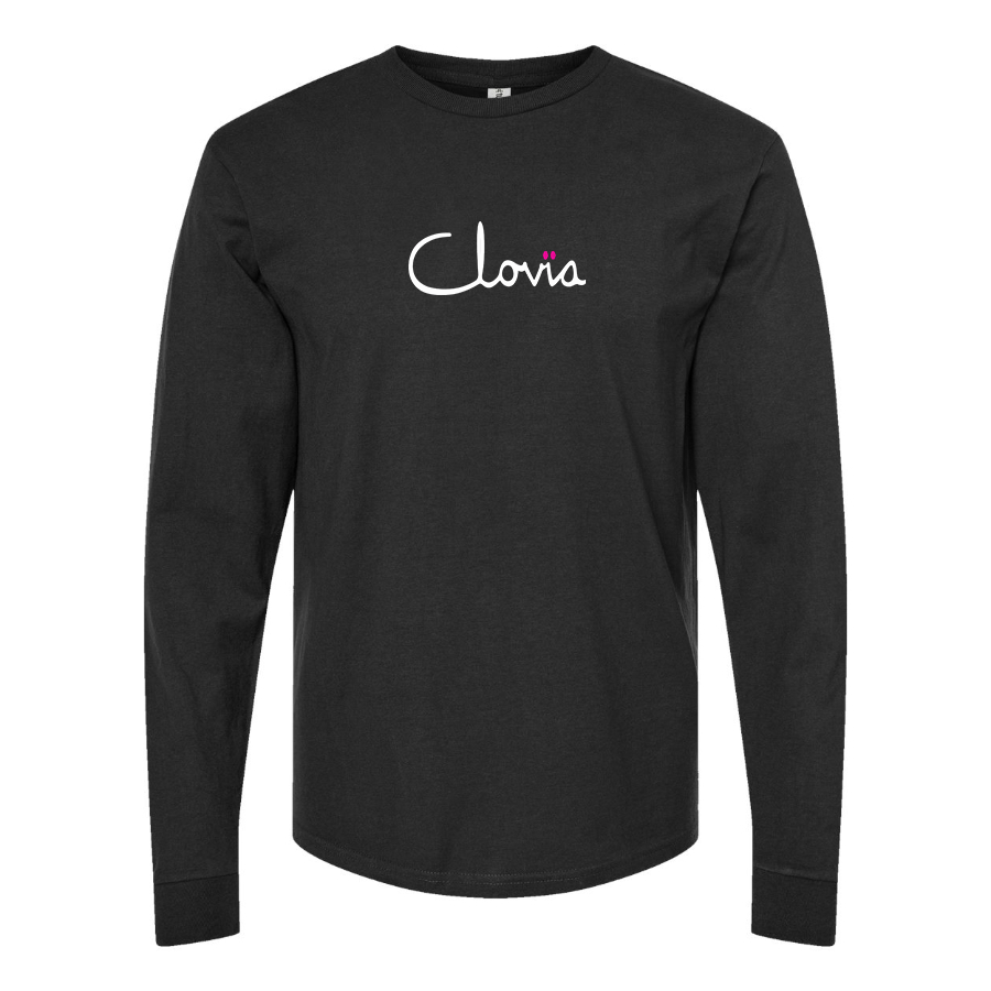 Men's Clovia Logo Cotton Long Sleeve T-Shirt