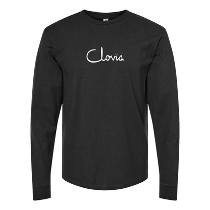 Men's Clovia Logo Cotton Long Sleeve T-Shirt