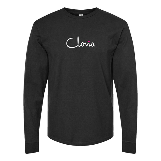 Men's Clovia Logo Cotton Long Sleeve T-Shirt