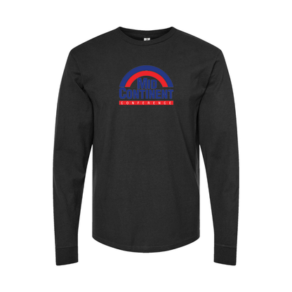 Men's Mid Continent Conference Logo Long Sleeve T-Shirt
