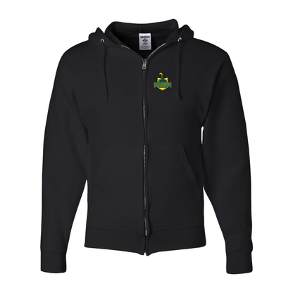 Men's Clarkson Golden Knights JERZEES NuBlend Full-Zip Hooded Sweatshirt