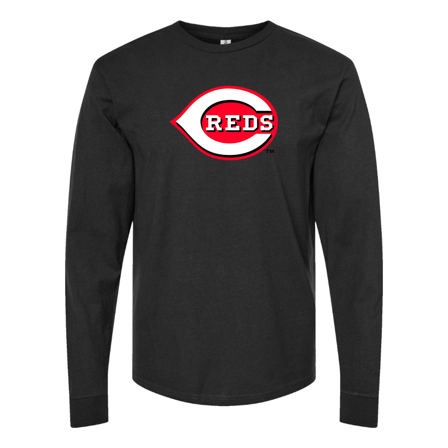 Youth Cincinnati Reds Logo Long sleeves