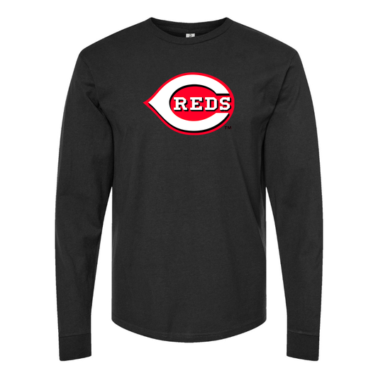Youth Cincinnati Reds Logo Long sleeves