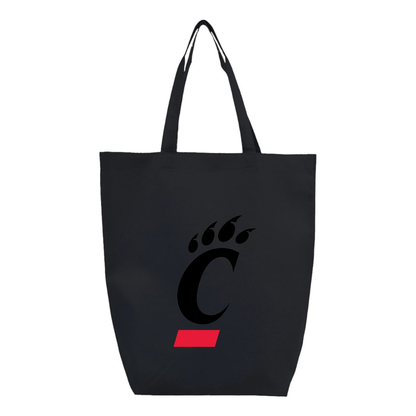 Cincinnati Bearcats Q-Tees Non-Woven Gusset Bottom Tote