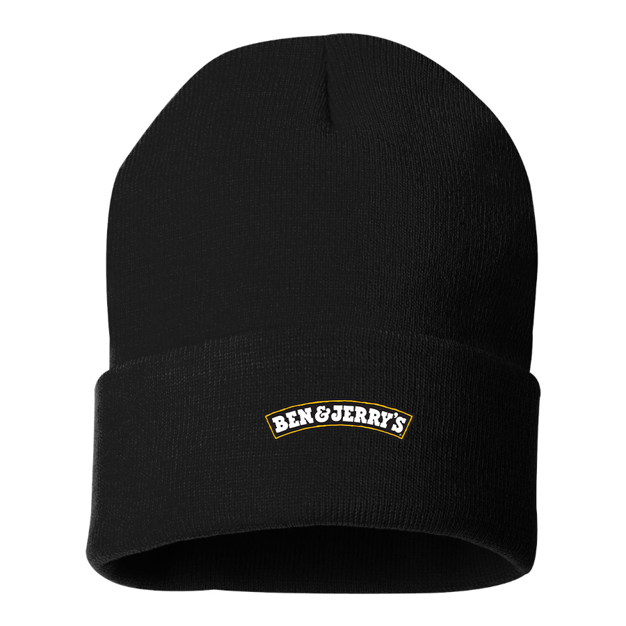 Ben and Jerrys Logo Beanie Hat