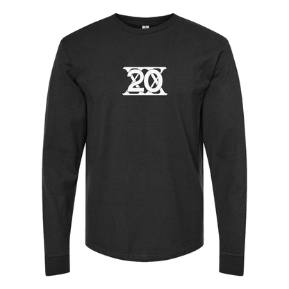 Youth Twentieth Century Motor Car Corporation Logo Cotton Long Sleeve T-Shirt