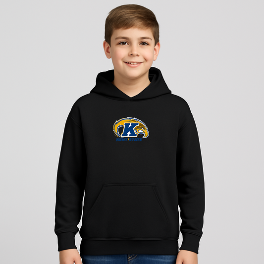 Youth Kent State Golden Flashes Logo Pullover Hoodie