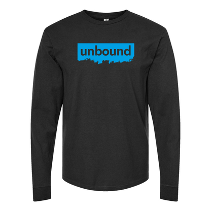 Men's Unbound Live Logo  Cotton Long Sleeve T-Shirt