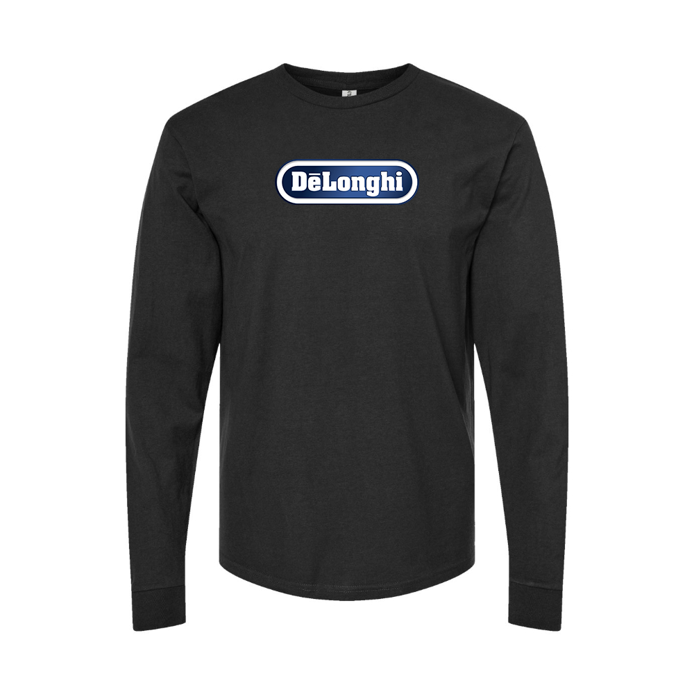Youth DeLonghi Logo Cotton Long Sleeve T-Shirt