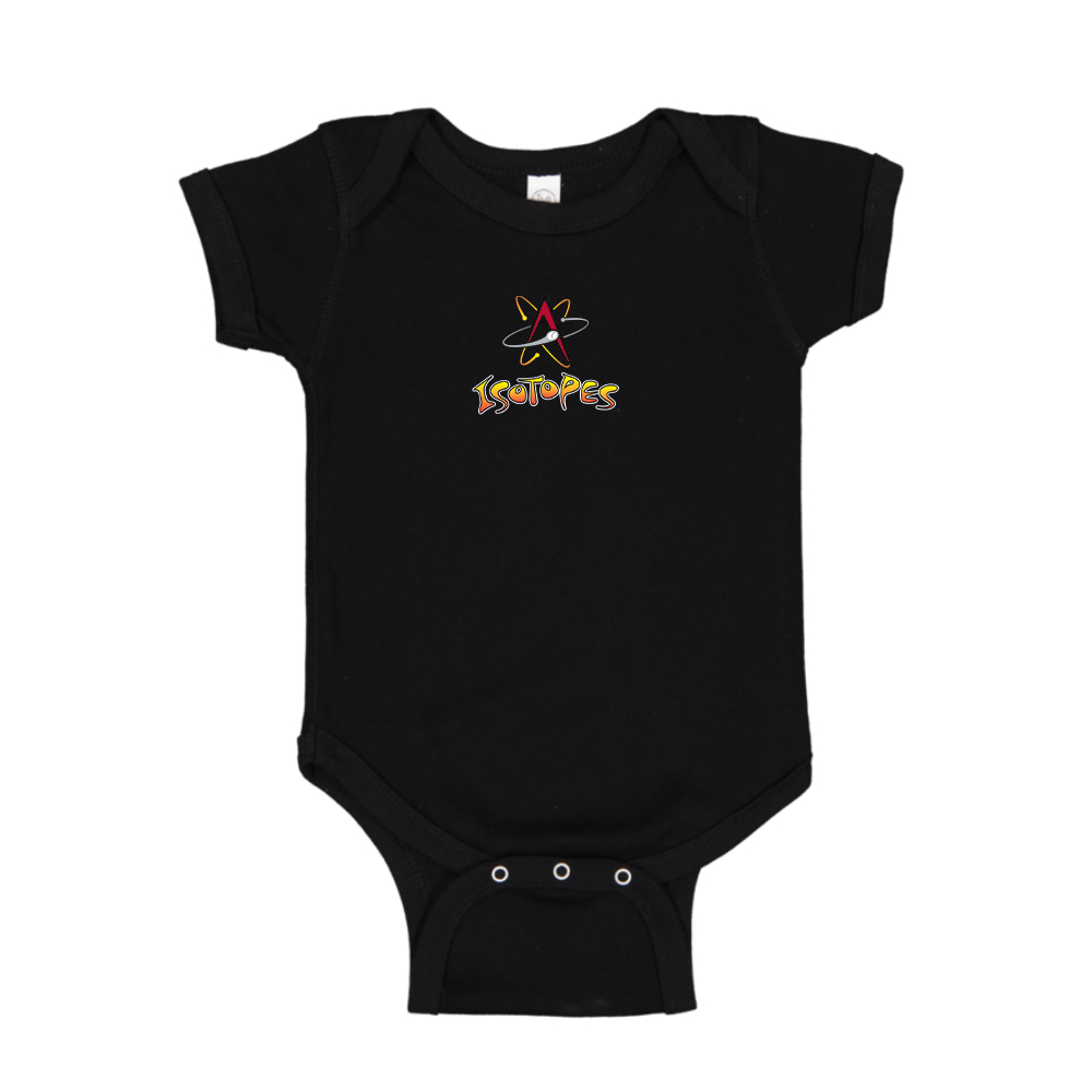 Albuquerque Isotopes Logo Baby Romper Onesie