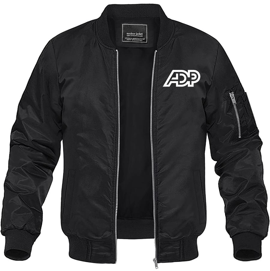 Men's ADP Lightweight Bomber Jacket - Black