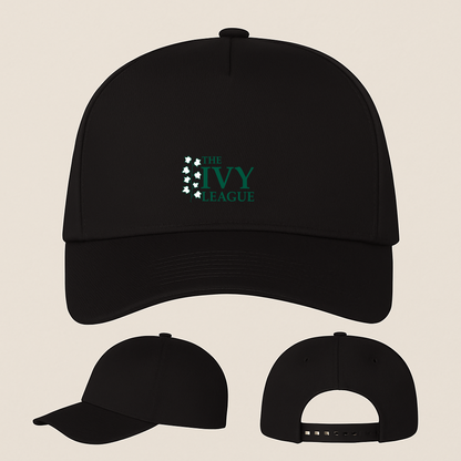 Ivy League Logo Five Panel Twill Snapback Cap