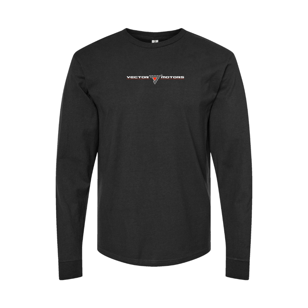 Men's Vector Motors Logo Long Sleeve T-Shirt