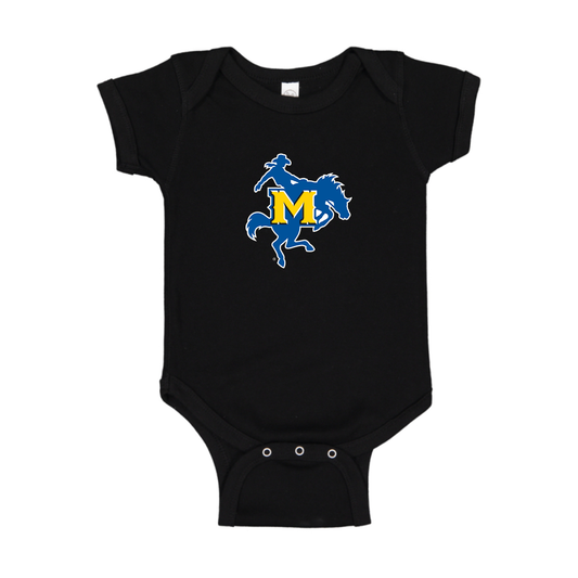 McNeese State Cowboys Logo Baby Romper Onesie