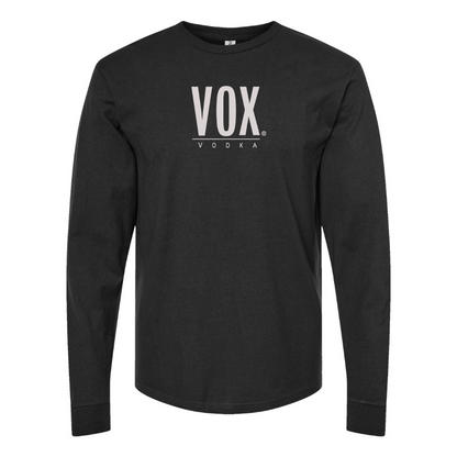 Men's Vox Logo Cotton Long Sleeve T-Shirt