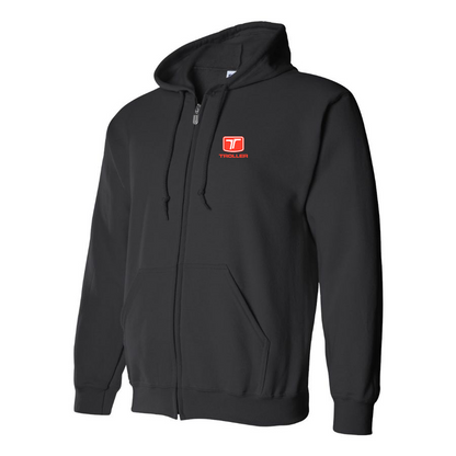Men's Troller Logo Zipper Hoodie