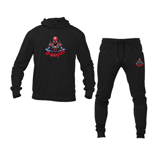 Men'sSpider-Man 2025 Hoodie Joggers Set