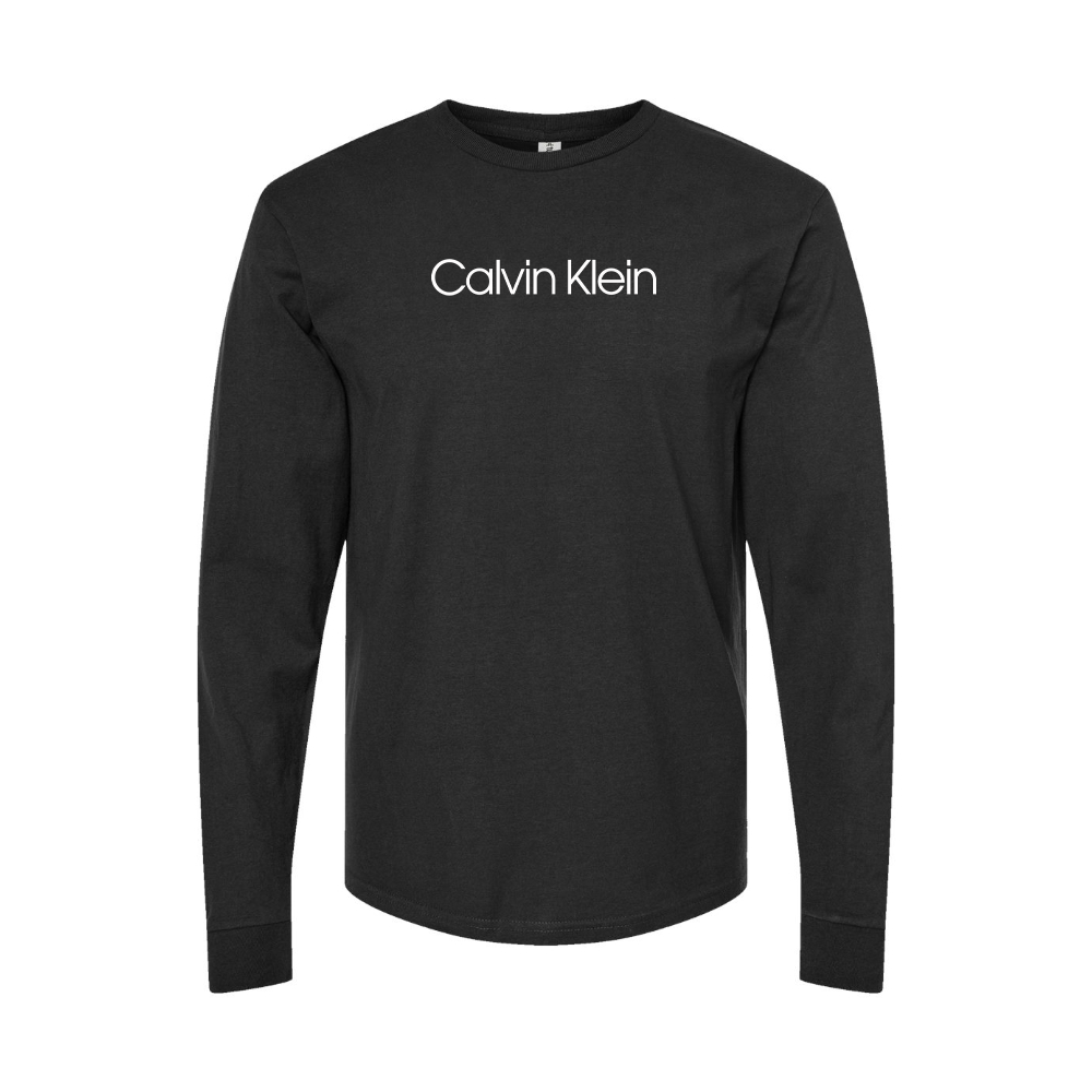 Men's Calvin Klein Logo Long Sleeve T-Shirt