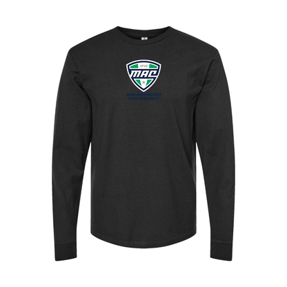 Men's Mid American Conference Logo Long Sleeve T-Shirt