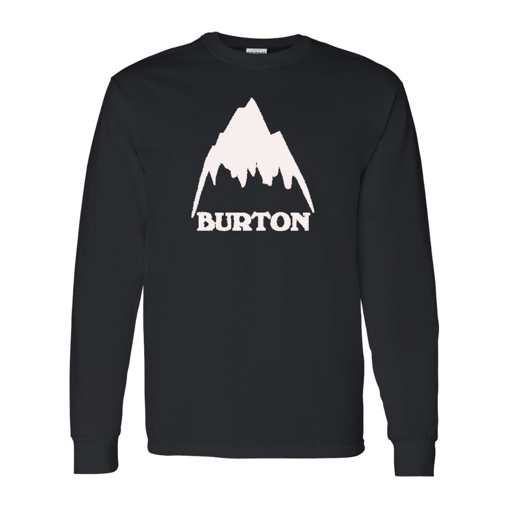 Men's  Burton Mountain  Gildan Heavy Cotton Long Sleeve T-Shirt