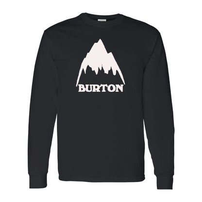 Men's  Burton Mountain  Gildan Heavy Cotton Long Sleeve T-Shirt