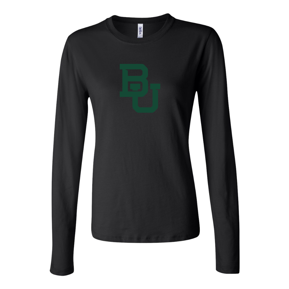 BELLA CANVAS  Baylor Bears Jersey Long Sleeve Tee