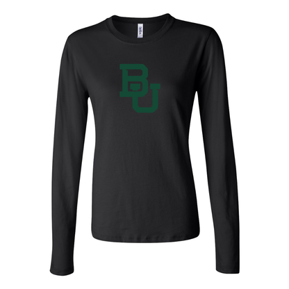 BELLA CANVAS  Baylor Bears Jersey Long Sleeve Tee
