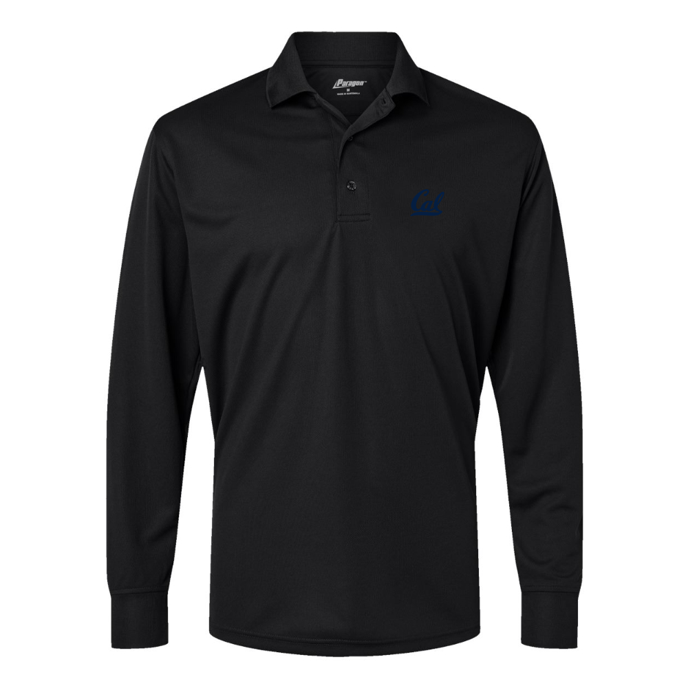 Men's California Golden Bears  Paragon Prescott Long Sleeve Polo