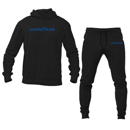 Men's Goodyear  Logo Hoodie Joggers Set