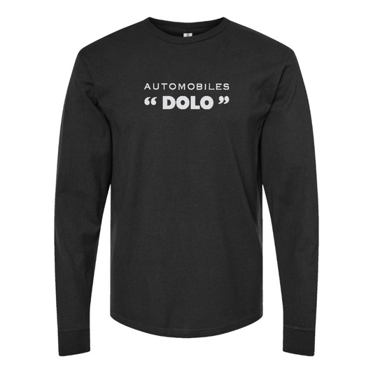 Men's Dolo Logo Cotton Long Sleeve T-Shirt
