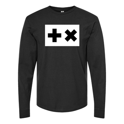 Men's Martin Garrix Logo Cotton Long Sleeve T-Shirt