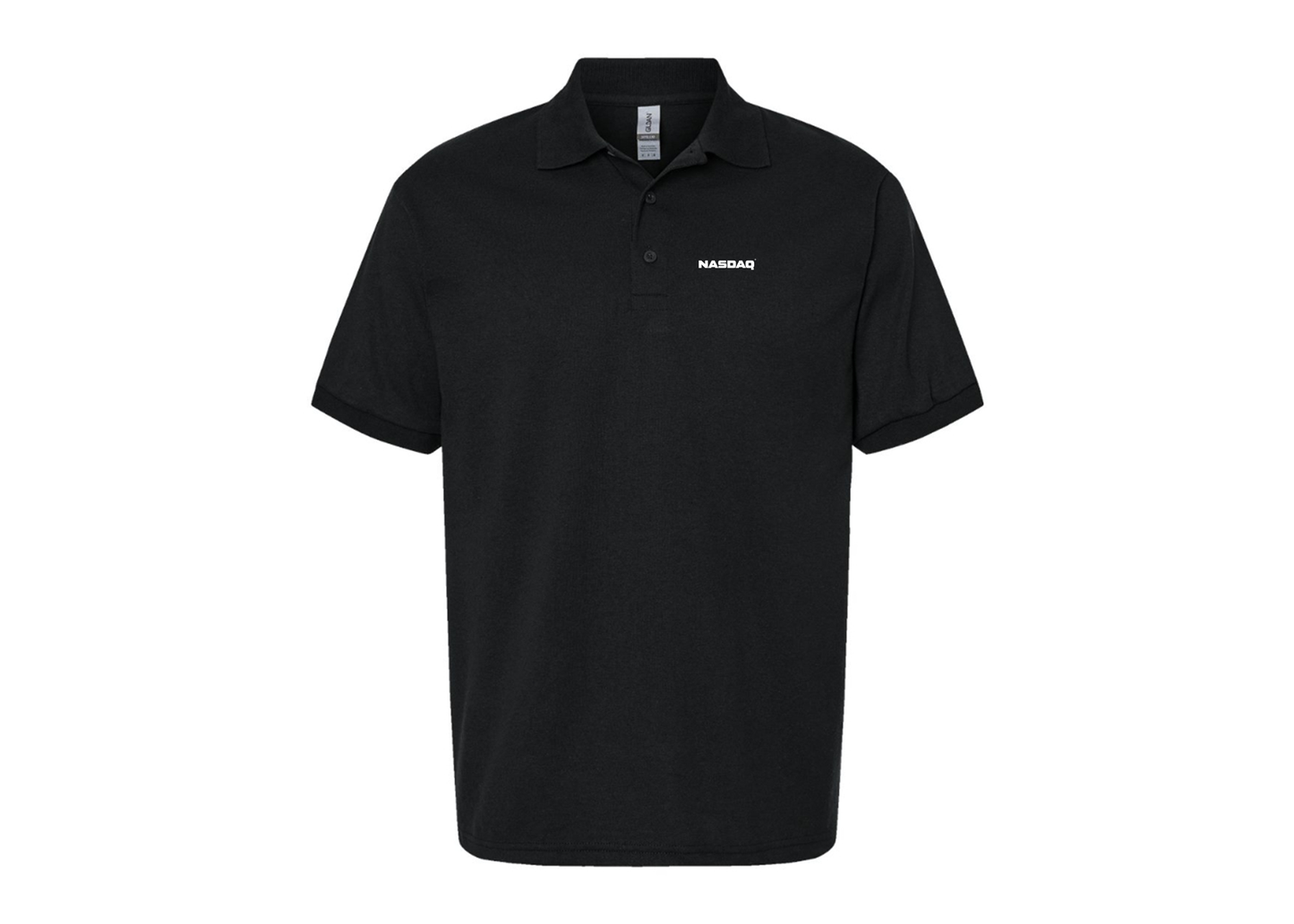 Men's Nasdaq Logo Gildan Dry Blend Jersey Polo