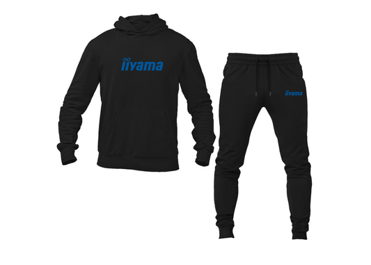 Men's Iiyama Logo Hoodie Joggers Set