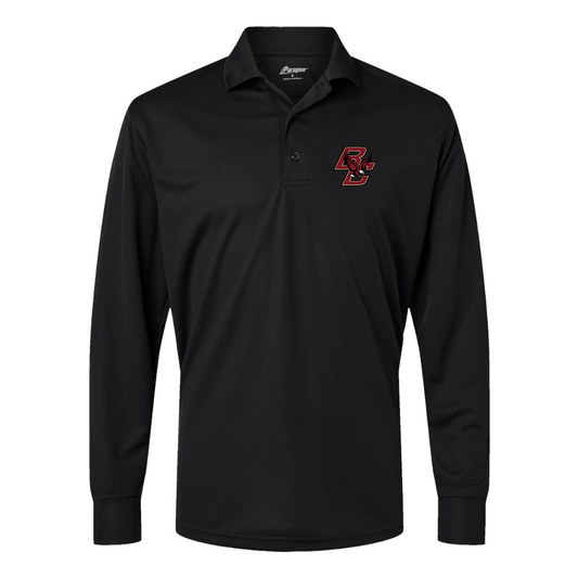 Men's Boston College Eagles  Paragon Prescott Long Sleeve Polo