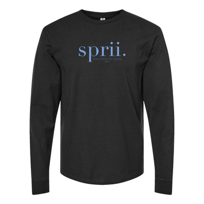 Men's Sprii Logo Cotton Long Sleeve T-Shirt