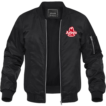 Men's Arbys Lightweight Bomber Jacket - Black