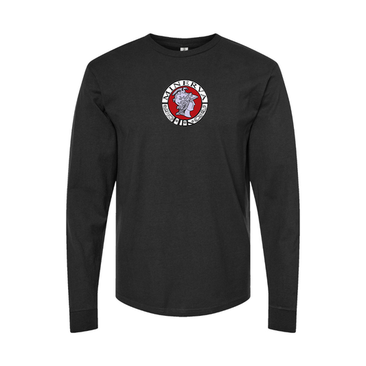 Men's  Minerva Automobile Logo Long Sleeve T-Shirt